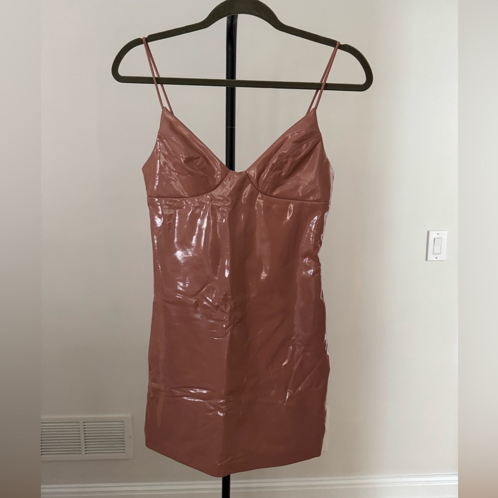 Amanda Uprichard Pink Mini Dress